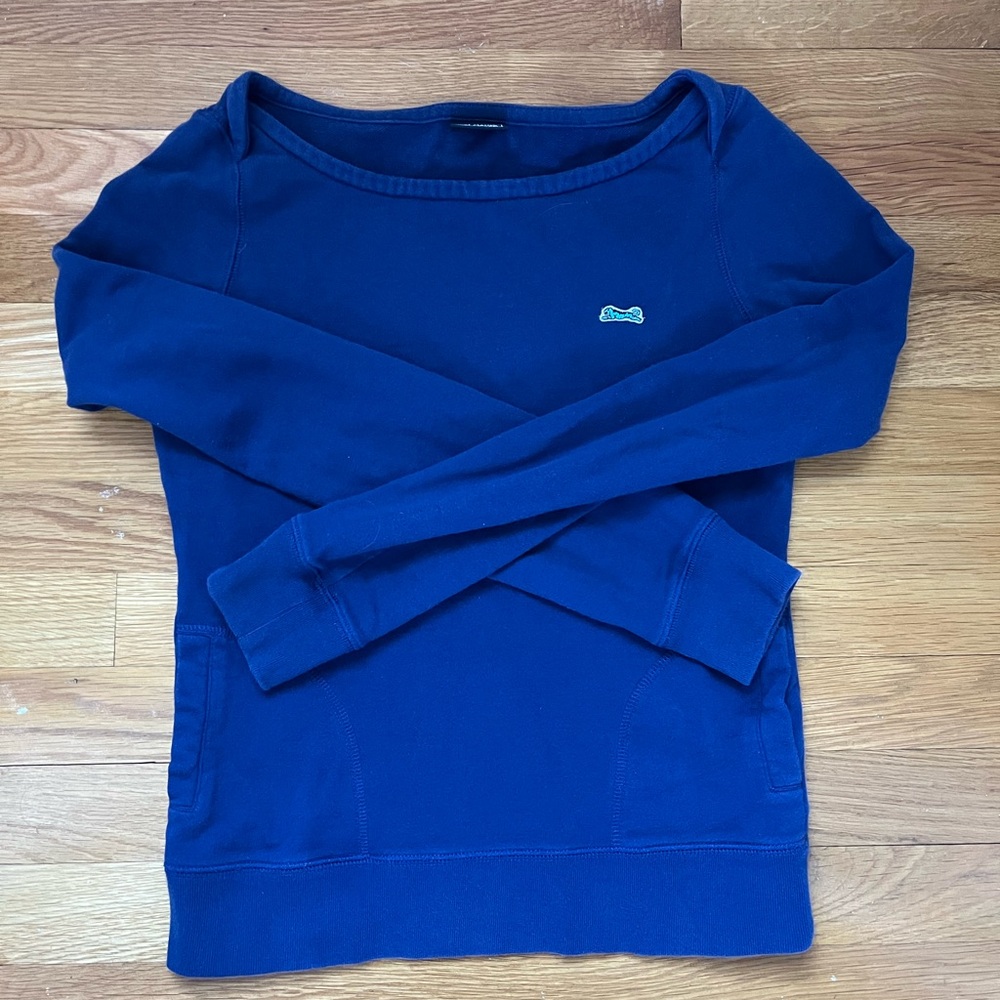 Le Tigre Royal Blue XS Crewneck Sweatshirt